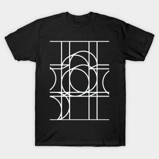 Random Geometric Pattern 3N T-Shirt
